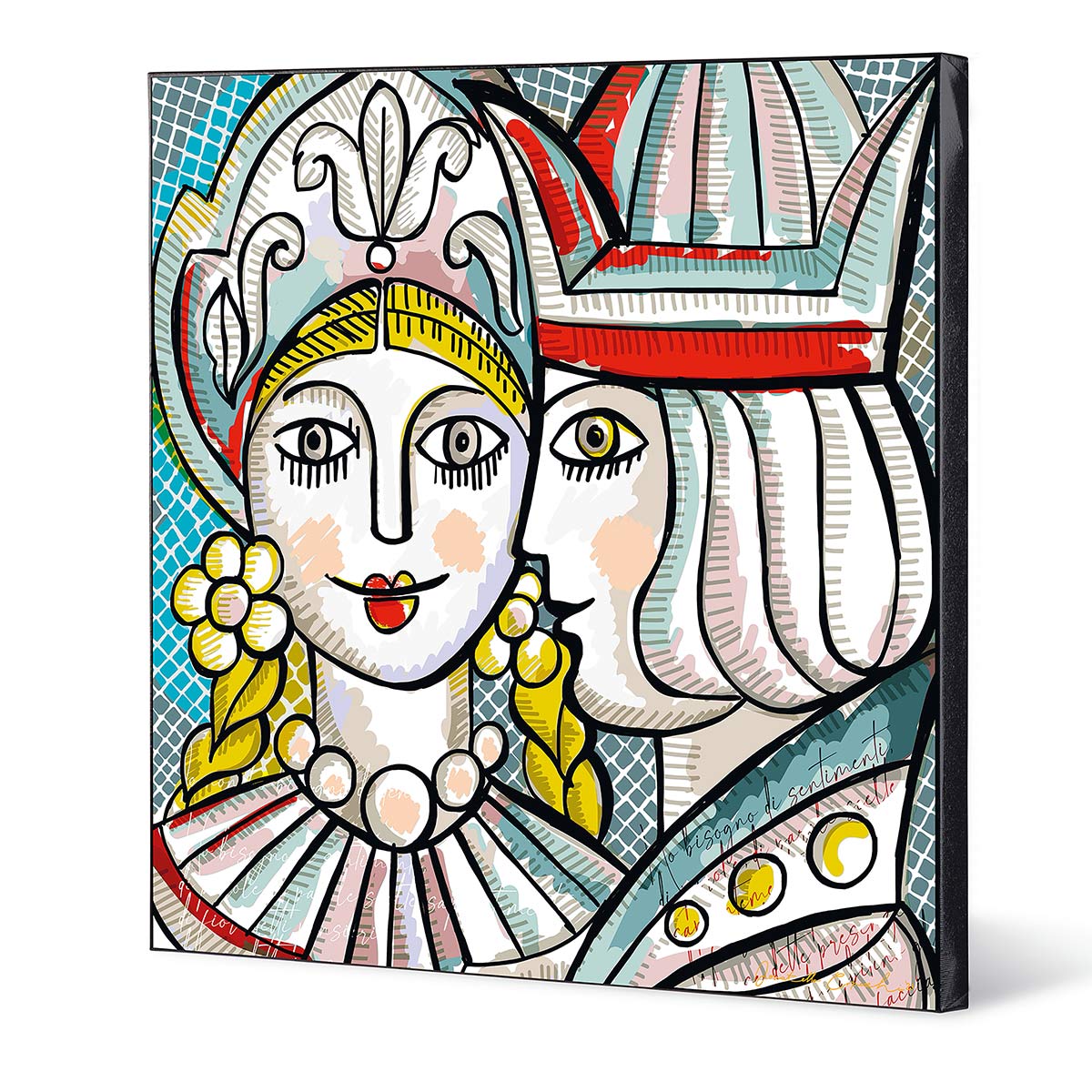 Tela "Io e Te" 100X100